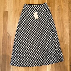Doen Elowen gingham skirt small